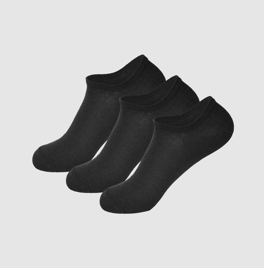GIANVAGLIA® 12 paar Baumwoll schwarz Sneaker Unisex Socken € Deluxe ode, 9,99